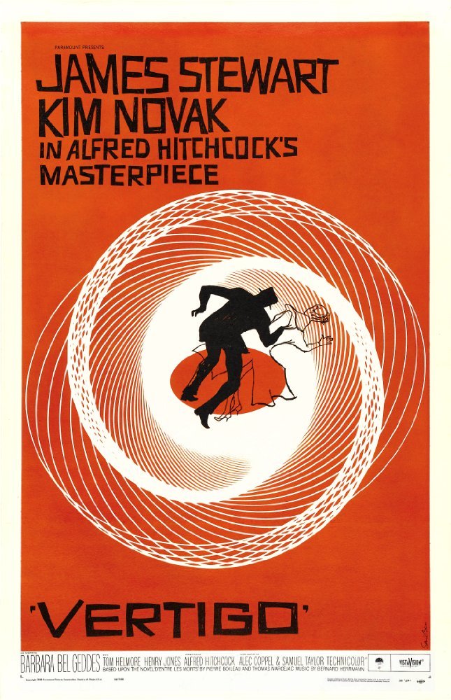 Vertigo, 1958 HTML Movie Poster