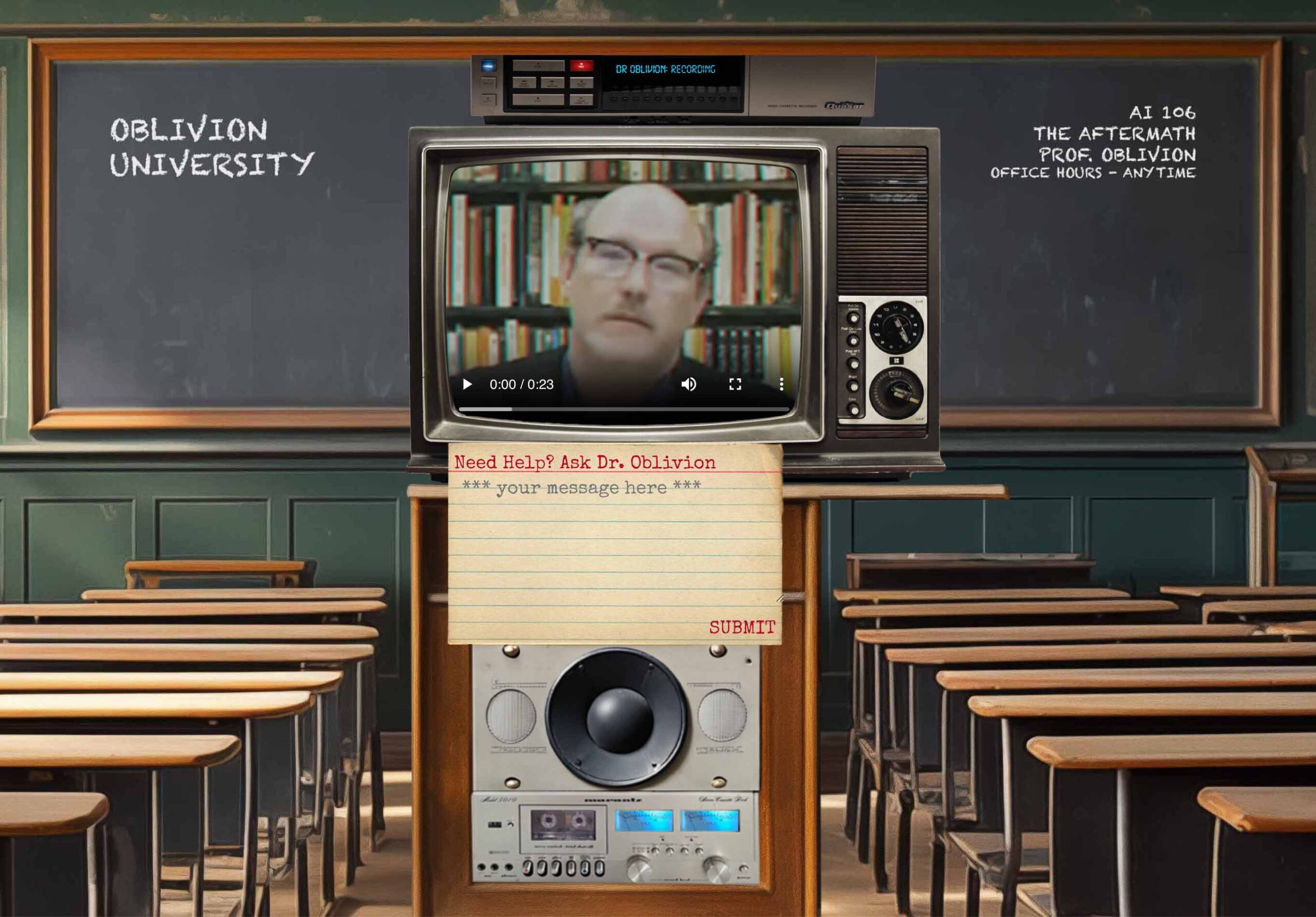 Why Oblivion.University?